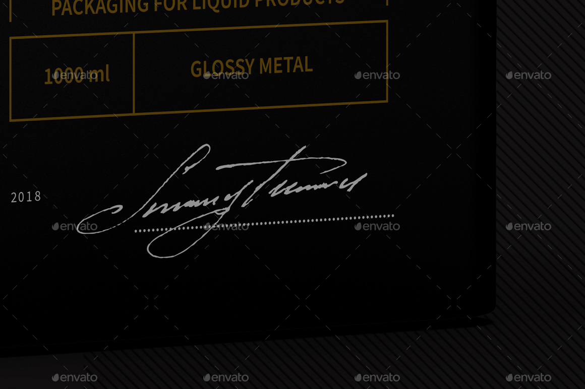 Metallic Glossy Tea Jar Mockup, Graphics GraphicRiver